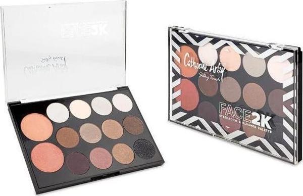 Catherine Arley Face 2k Eyeshadow&blusher Palette-02 - Image 1