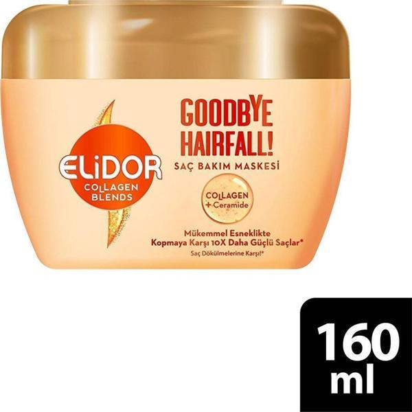 Elidor Collagen Blends Saç Bakım Maskesi Goodbye Hairfall Saç Dökülmelerine Karşı 160 ml - Image 1