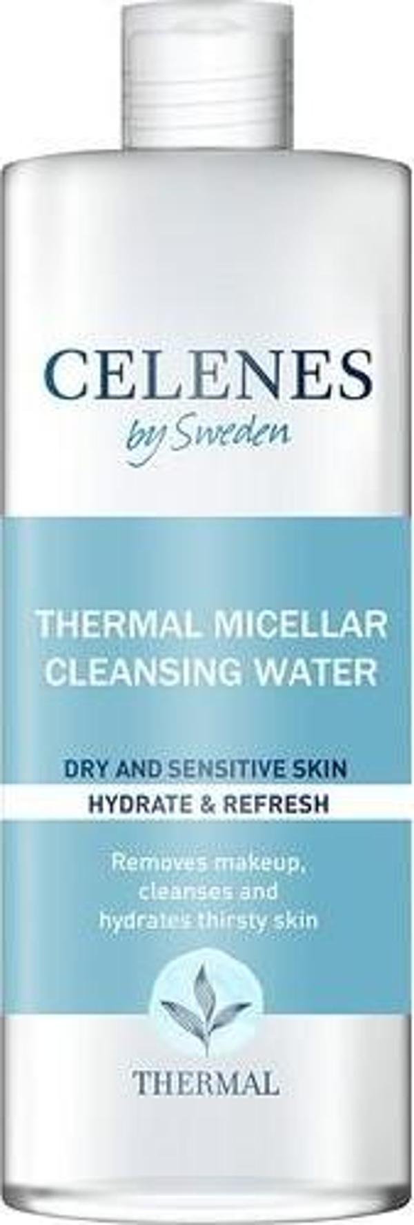 Celenes by Sweden Thermal Misel Temizleme Suyu 250ml Kuru Ve Hassas Ciltler - Image 1