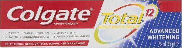 Colgate Total Advanced Whitening Toothpaste 75 ml - Image 1