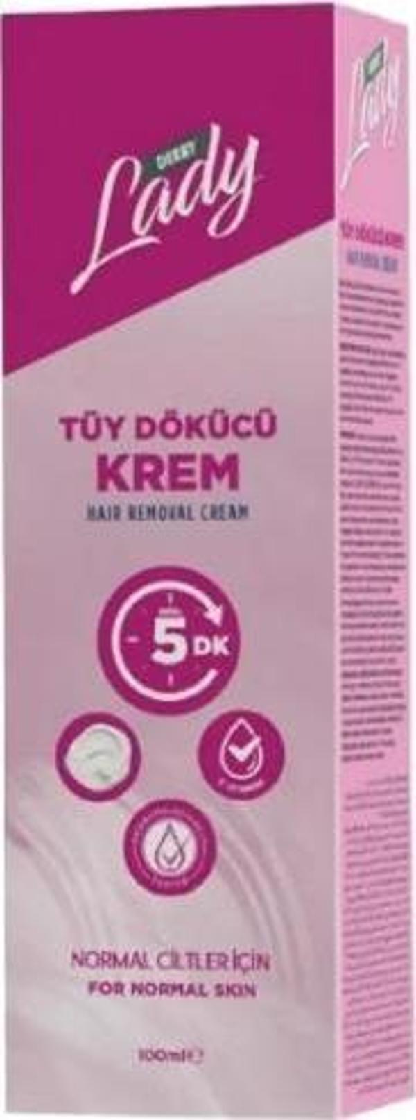 Derby Lady Tüy Dökücü Krem Normal 100ml - Image 1