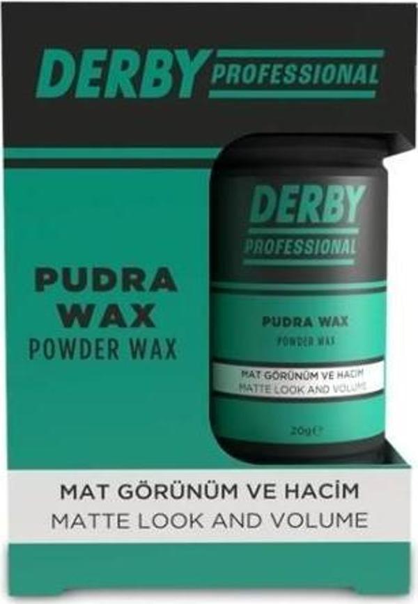 Derby Professional Pudra Wax Mat Görünüm Ve Hacim 20G - Image 1