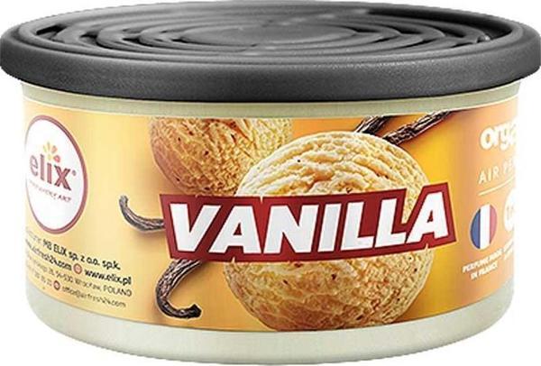 ELIX Organik Metal Kutuda Doğal Liflere Emdirilmiş Özel Aromalı Koku - Vanilya - Image 1