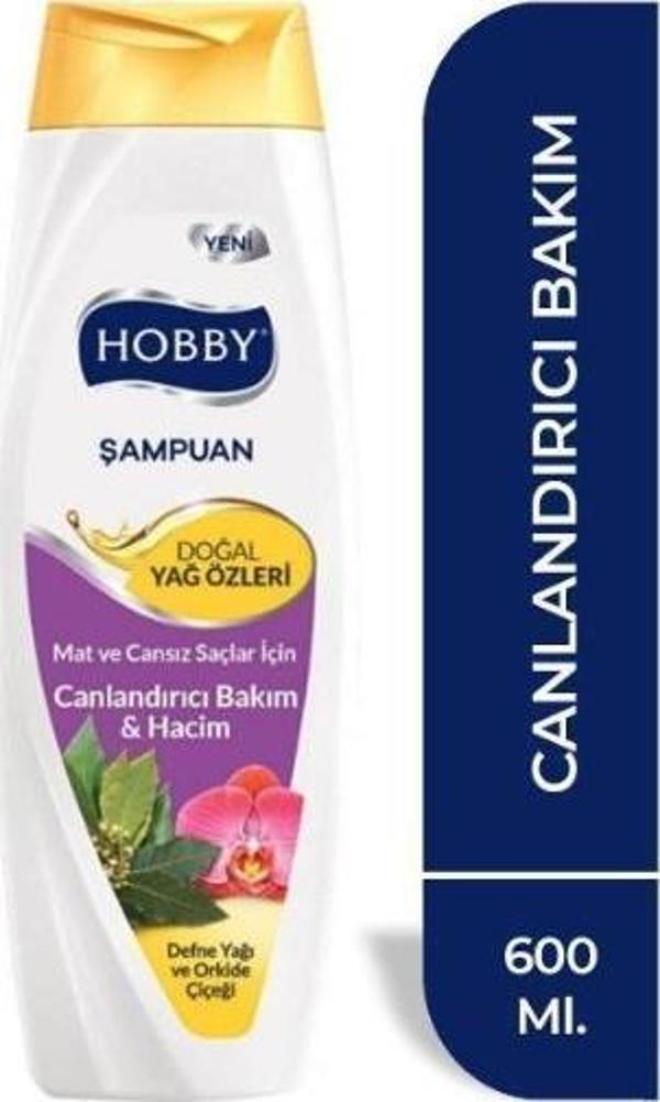 Hobby Şampuan Defne Yağı Ve Orkide 600ml - Image 1