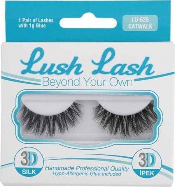 Lush Lash 3d Ipek Kirpikler Lu 625 - Image 1