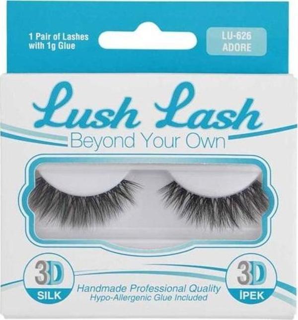 Lush Lash 3d İpek Kirpikler Lu 626 - Image 1