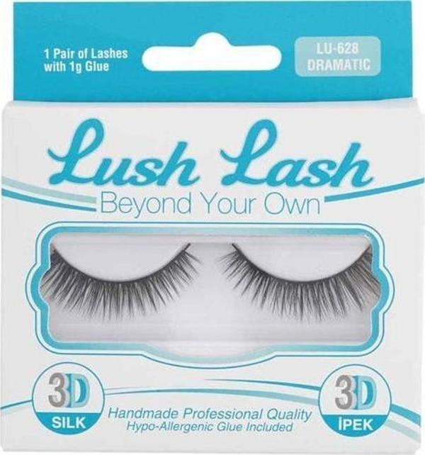 Lush Lash Takma 3d Ipek Kirpikler Lu 628 - Image 1