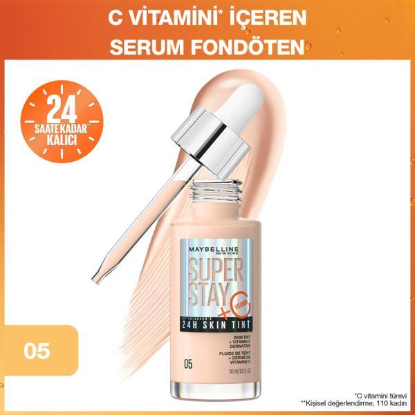 Maybelline New York Super Stay Skin Tint Fondöten - 05 - Image 1