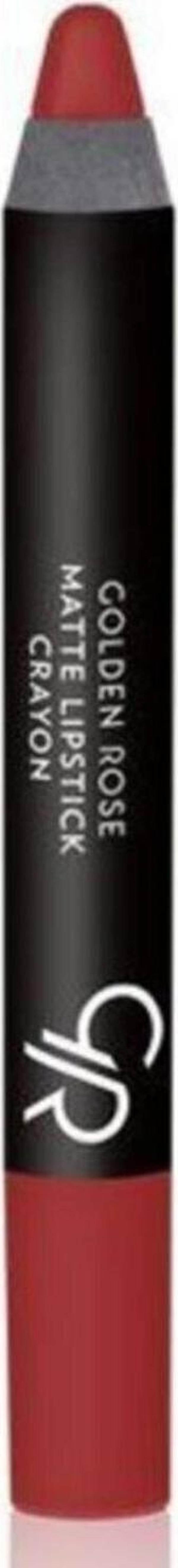 GOLDEN ROSE MATTE LIPSTICK  CRAYON NO:09 - Image 1
