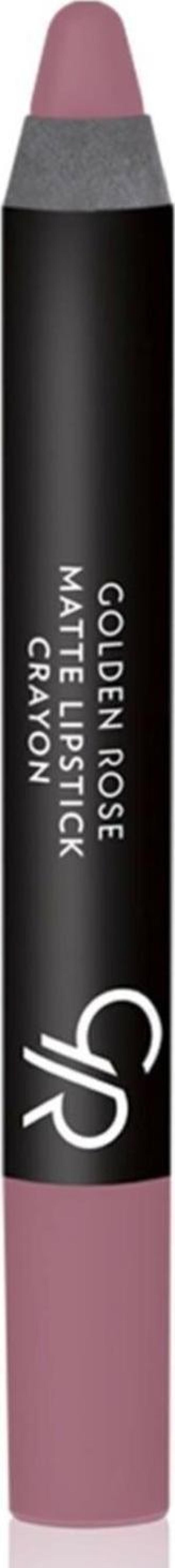 GOLDEN ROSE MATTE LIPSTICK  CRAYON NO:10 - Image 1