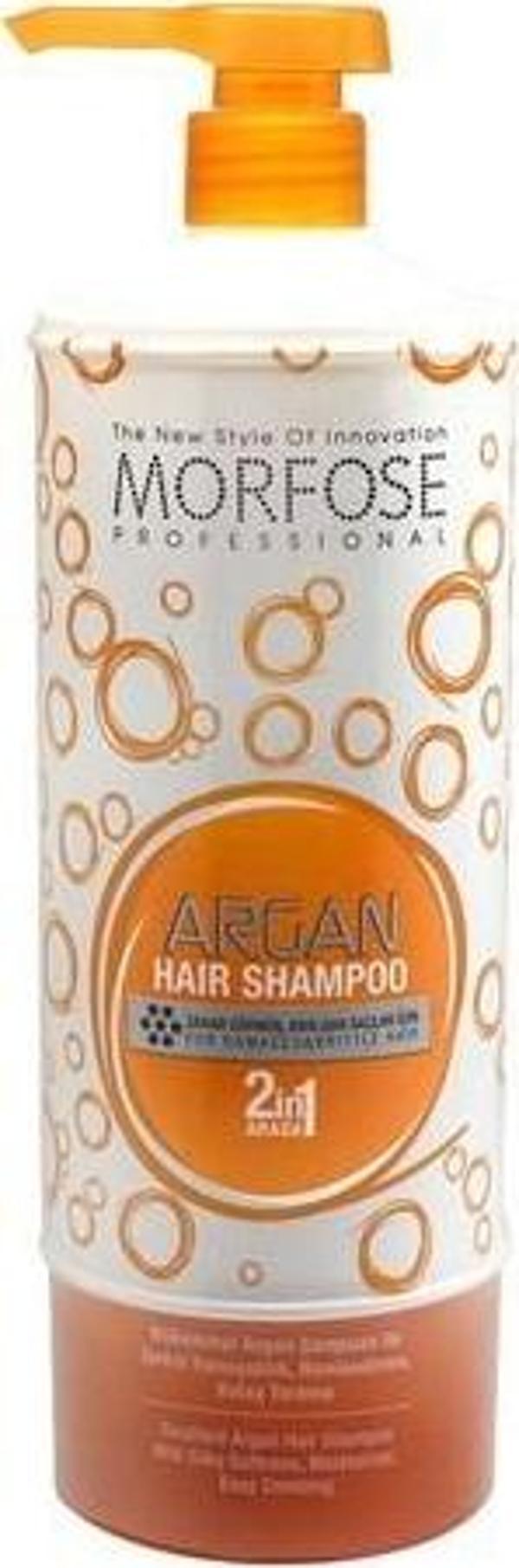 Morfose 2 In 1 Argan Şampuan 1000 ml  - Image 1