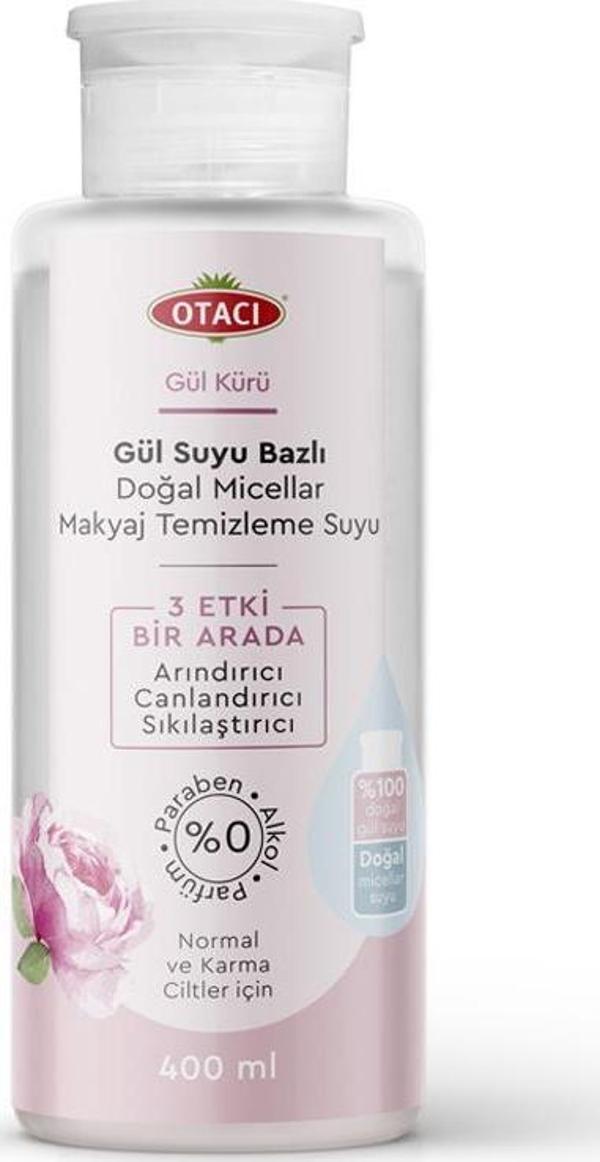 Otacı grül Kürü grül Suyu Bazlı Doğal Micellar Makyaj Temizleme Suyu 400 ml - Image 1