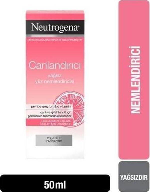 Neutrogena Pembe Greyfurt Yağsız Nemlendirici 50 ml - Image 1