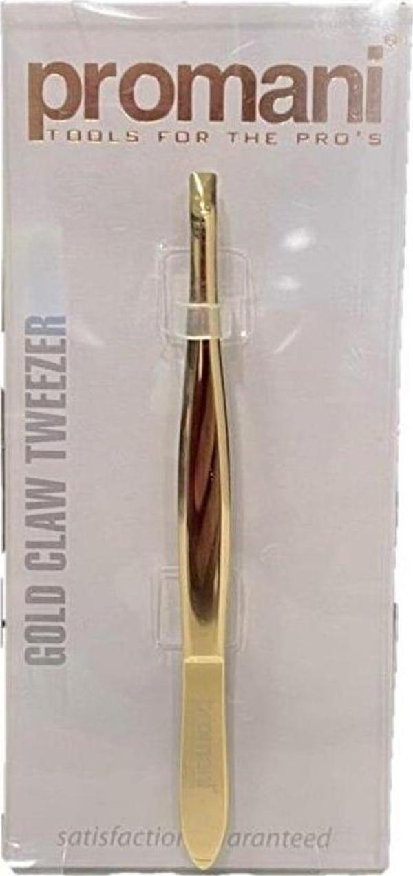 Promani Pr-917 Altın Düz Uçlu Cımbız PR-917 - Image 1