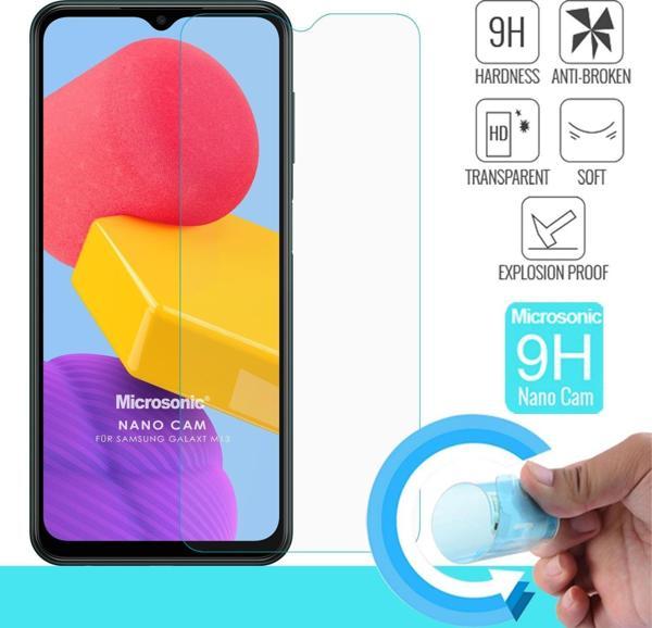Microsonic Samsung Galaxy M13 Nano Glass Cam Ekran Koruyucu - Image 1
