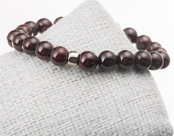Taşta Moda Lal Taşı Bileklik-8 Mm - Image 1