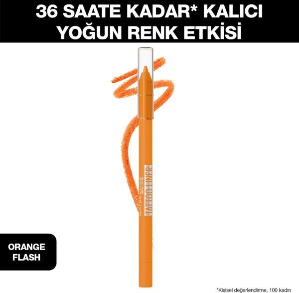 Maybelline New York Tattoo Liner Jel Göz Kalemi - Orange Flash - Image 1