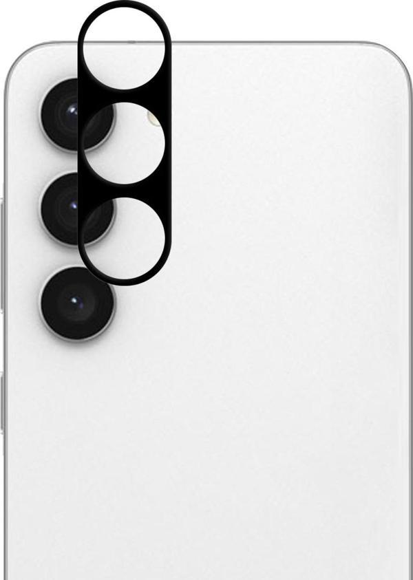Microsonic Samsung Galaxy S23 Plus Kamera Lens Koruma Camı V2 Siyah - Image 1