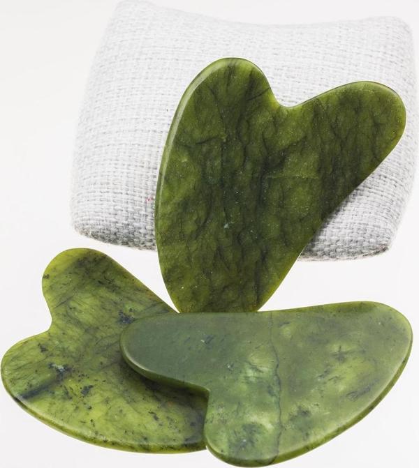 Taşta Moda Yeşim Taşı Yüz Masaj Aleti-Gua Sha - Image 1