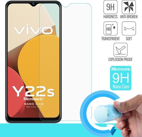 Microsonic Vivo Y22S Nano Glass Cam Ekran Koruyucu - Image 1