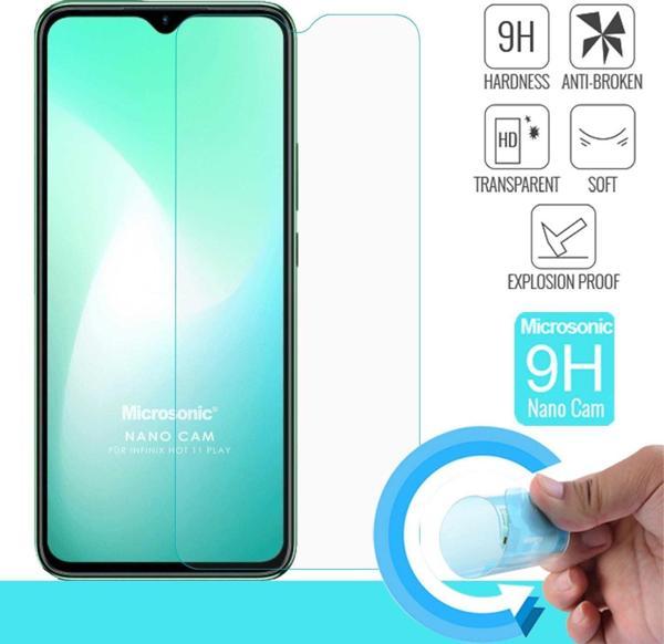 Microsonic Infinix Hot 11 Play Nano Glass Cam Ekran Koruyucu - Image 1