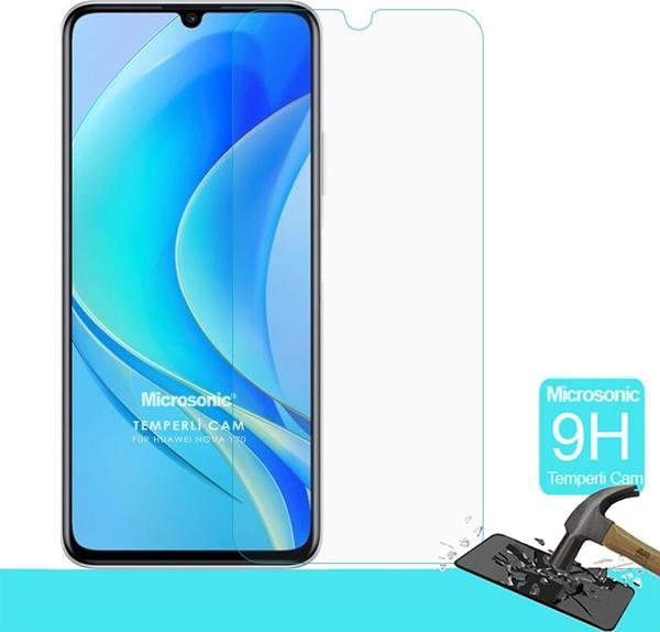 Microsonic Huawei Nova Y70 Tempered Glass Cam Ekran Koruyucu - Image 1