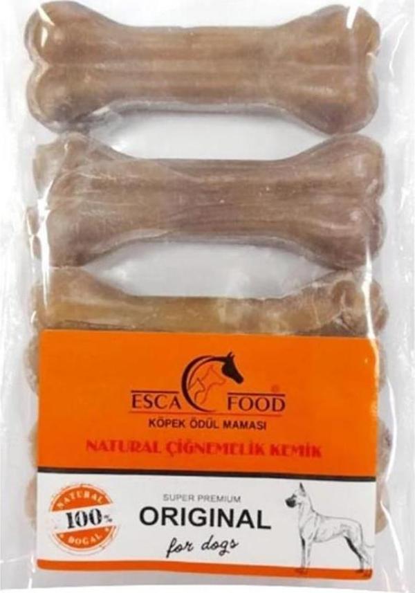 Esca Food Doğal Pres Kemik Köpek Ödül Maması 7,5 cm x 4 Adet - Image 1