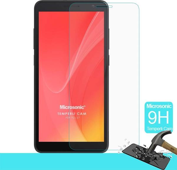 Microsonic TCL L7 Tempered Glass Cam Ekran Koruyucu - Image 1