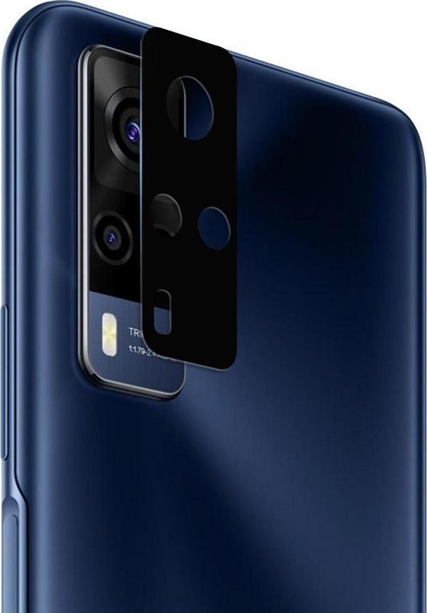 Microsonic Vivo Y51A Kamera Lens Koruma Camı V2 Siyah - Image 1