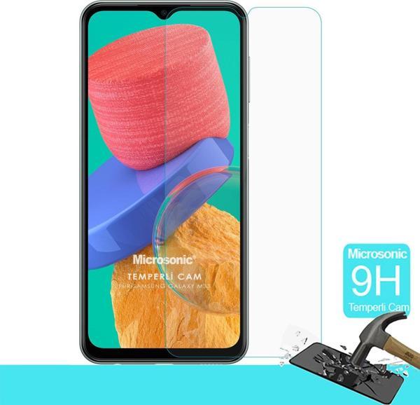 Microsonic Samsung Galaxy M33 Tempered Glass Cam Ekran Koruyucu - Image 1