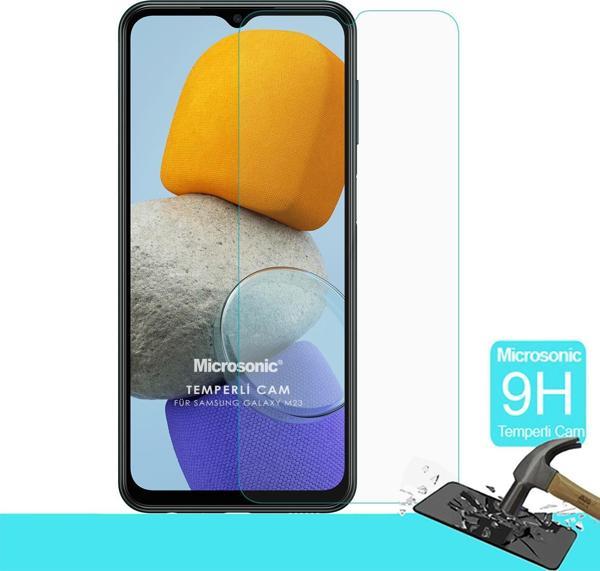 Microsonic Samsung Galaxy M23 Tempered Glass Cam Ekran Koruyucu - Image 1