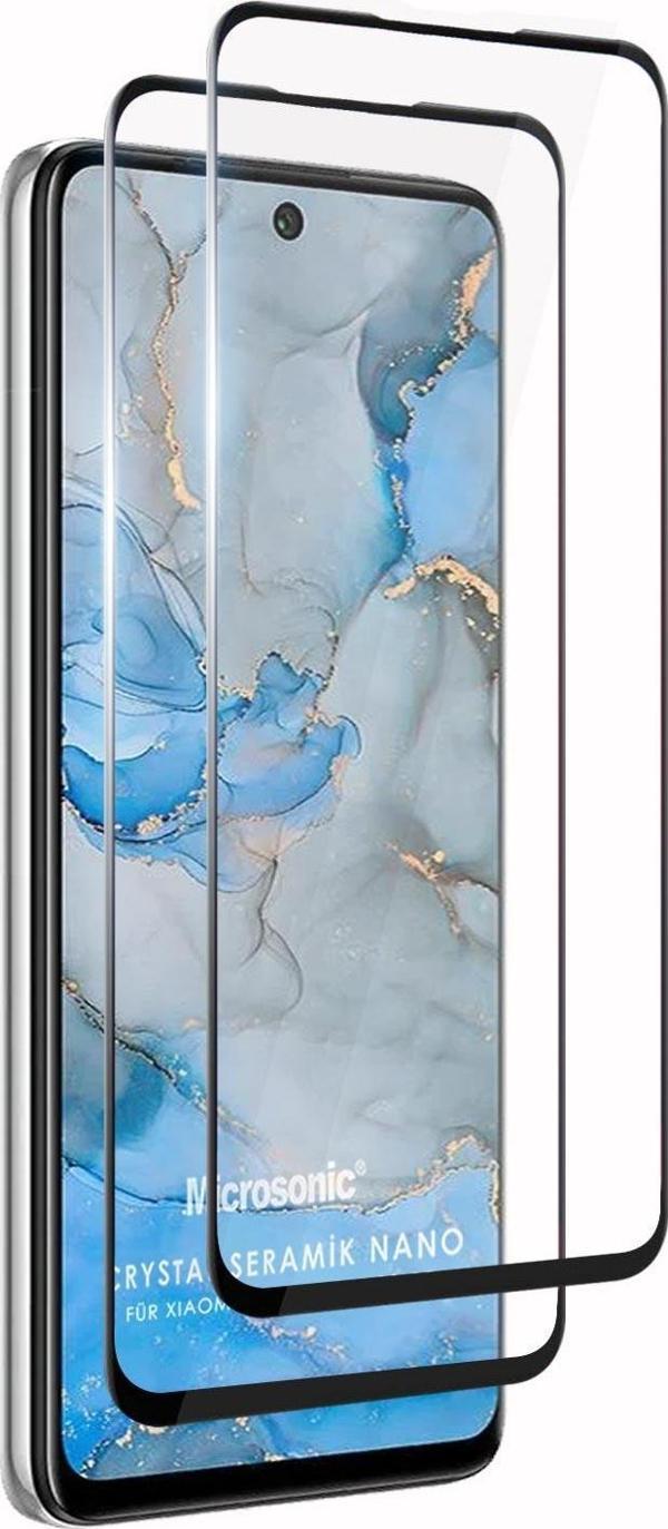 Microsonic General Mobile GM 22 Pro Crystal Seramik Nano Ekran Koruyucu Siyah (2 Adet) - Image 1