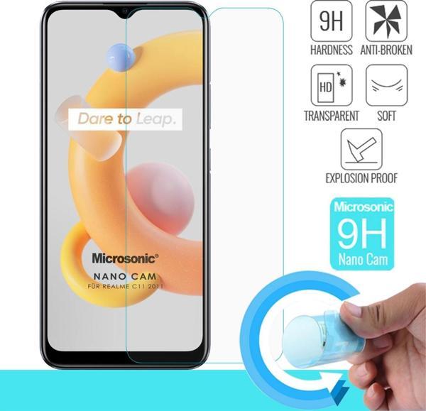 Microsonic Realme C11 2021 Nano Glass Cam Ekran Koruyucu - Image 1