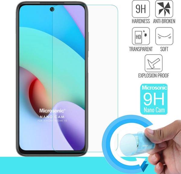 Microsonic Xiaomi Redmi 10 2022 Nano Glass Cam Ekran Koruyucu - Image 1