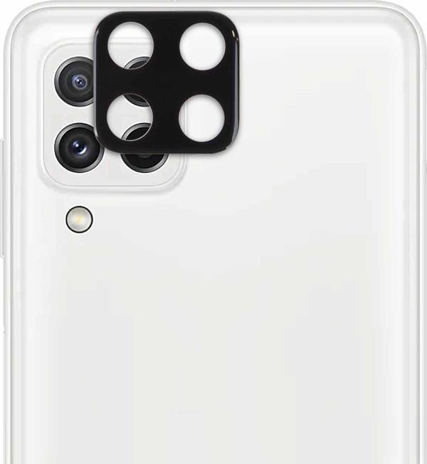 Microsonic Samsung Galaxy M32 4G Kamera Lens Koruma Camı V2 Siyah - Image 1