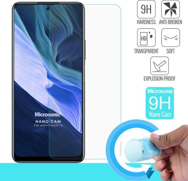 Microsonic Infinix Note 10 Nano Glass Cam Ekran Koruyucu - Image 1