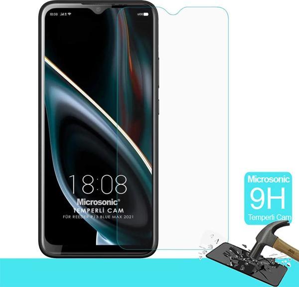 Microsonic Reeder P13 Blue Max 2021 Tempered Glass Cam Ekran Koruyucu - Image 1