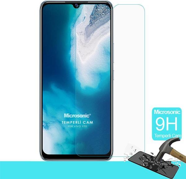 Microsonic Vivo Y70 Tempered Glass Cam Ekran Koruyucu - Image 1