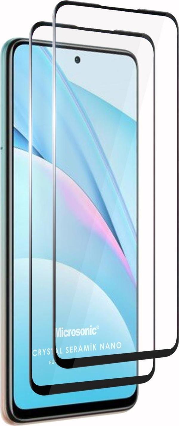 Microsonic Xiaomi Mi 10T Lite Crystal Seramik Nano Ekran Koruyucu Siyah (2 Adet) - Image 1