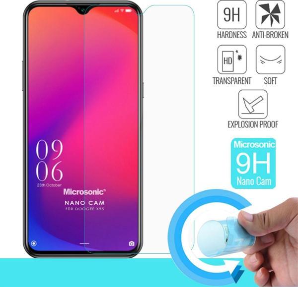 Microsonic Doogee X95 Nano Glass Cam Ekran Koruyucu - Image 1