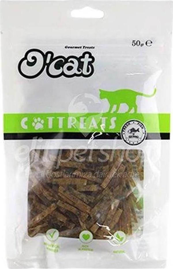 O Cat Tavuk ve Yosunlu Mini Çubuk Kedi Ödülü 50 Gr - Image 1