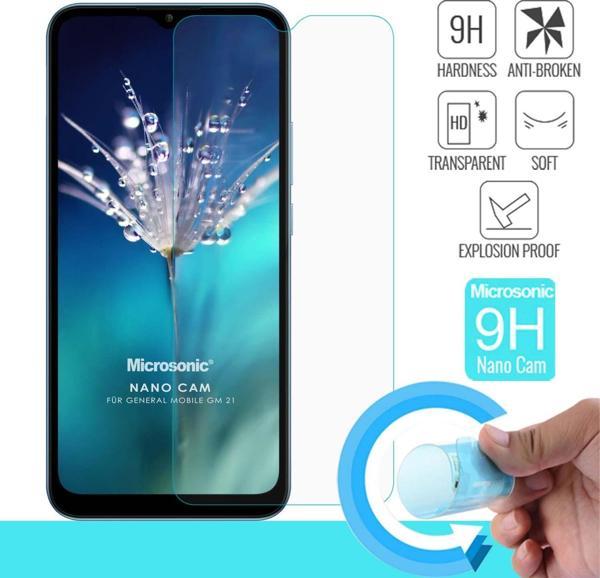 Microsonic General Mobile GM 21 Nano Glass Cam Ekran Koruyucu - Image 1