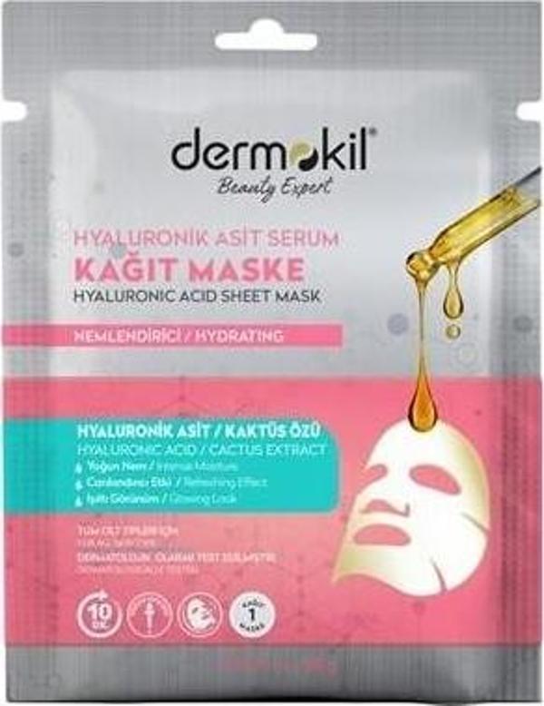 Dermokil Kağıt Maske Hyaluronik Asit  - Image 1