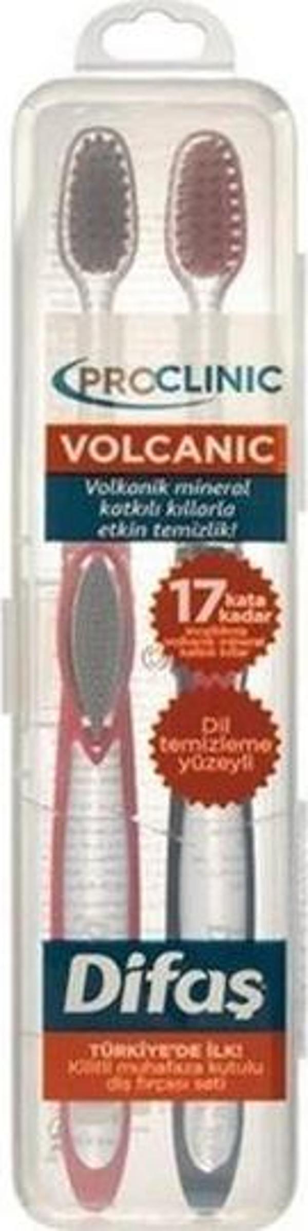 Diş Fırçası Proclinic Volcanic 1+1 - Image 1