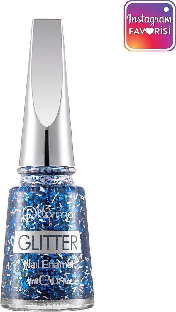 Flormar Glitter 07 Sapphire Shine - Image 1