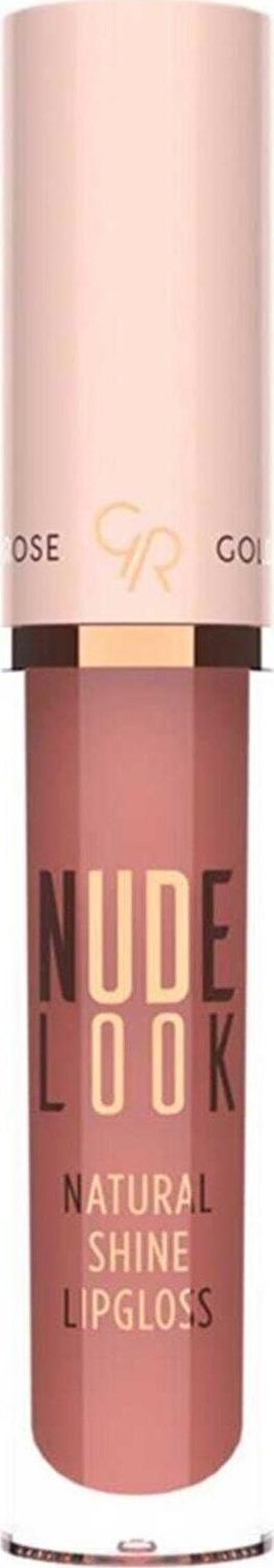 GR NUDE LOOK NATURAL SHINE LIPG. NO:04PEACHY NUDE - Image 1