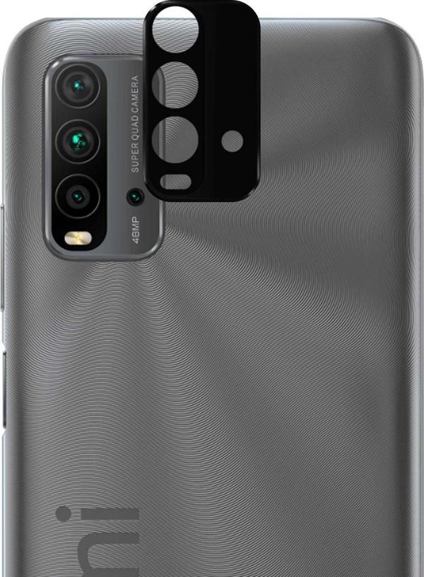 Microsonic Xiaomi Redmi 9T Kamera Lens Koruma Camı V2 Siyah - Image 1