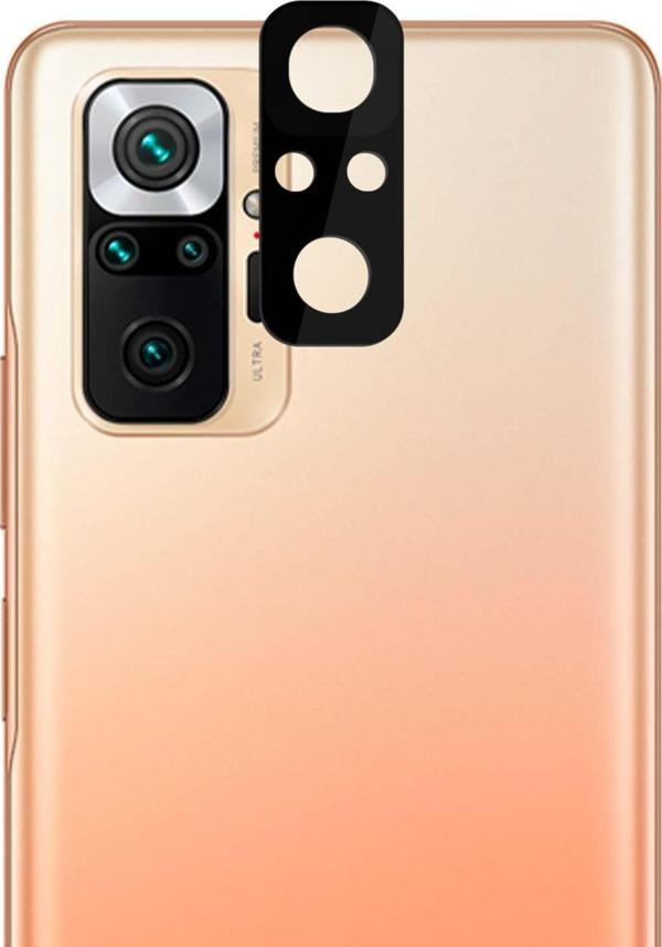 Microsonic Xiaomi Redmi Note 10 Pro Kamera Lens Koruma Camı V2 Siyah - Image 1