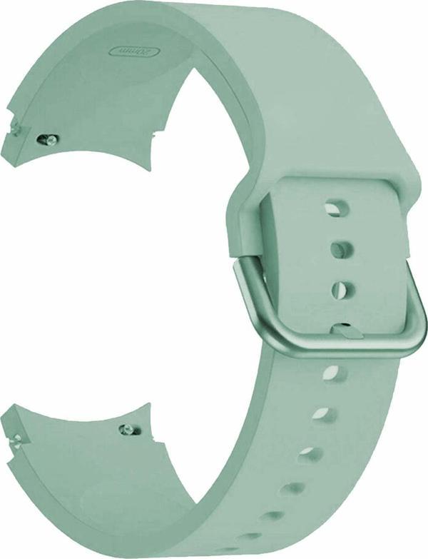 Microsonic Samsung Galaxy Watch 6 44mm Kordon Solid Silicone Band Açık Yeşil - Image 1