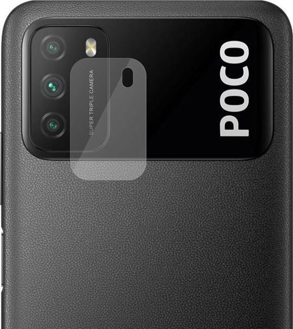 Microsonic Xiaomi Poco M3 Kamera Lens Koruma Camı - Image 1